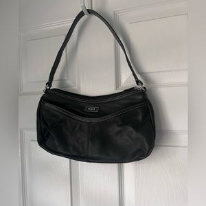 Tumi Black Leather shoulder bag